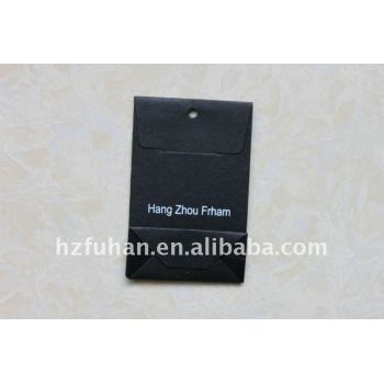hole punched hangtag for high quality clothes