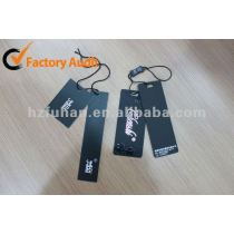 high quality brand paper hangtags for garment