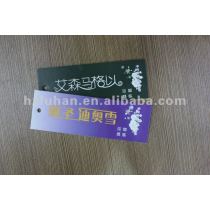 2012 latest paper hangtags with eyelet