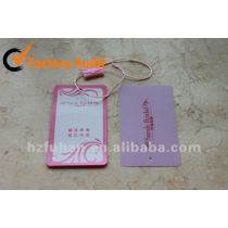 Paper/PVC hangtags with Eyelet