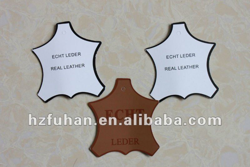 luxlury and laser cutting hang tag