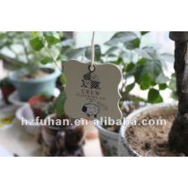 2012 fashion Kraft paper hangtags for jeans