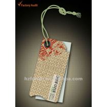 Hot Sale Brand Colorful Jeans Printed Hang Tag