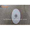 Fashionable round paper cut hang tag