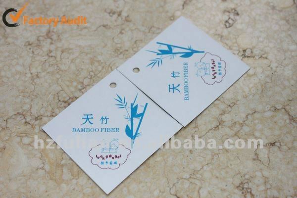 Special hang tag design for dress
