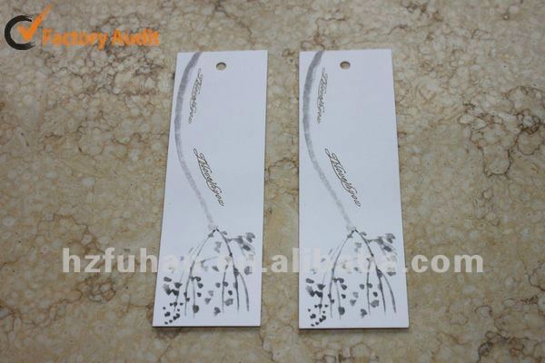 Special hang tag design for dress