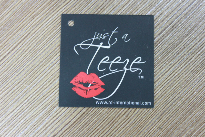 Customized wedding hangtags for clothes