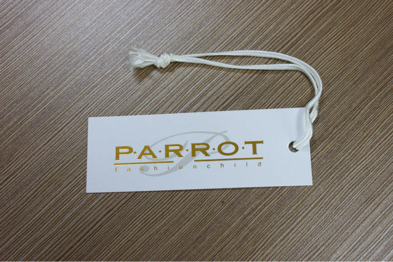 hangtags manufacturers customized glossy paper hang tag