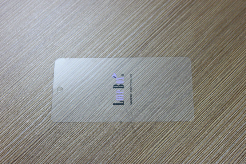 hangtags manufacturers customized transparent pvc card