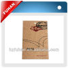 2013 fashion Kraft paper hangtags made in China