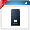 2013 white card paper hangtags for man' clothes