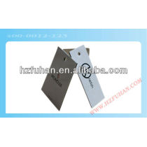 2013 Directly factory fashion paper hangtag for clothing