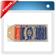Customized clothing printing paper hangtag for jeans