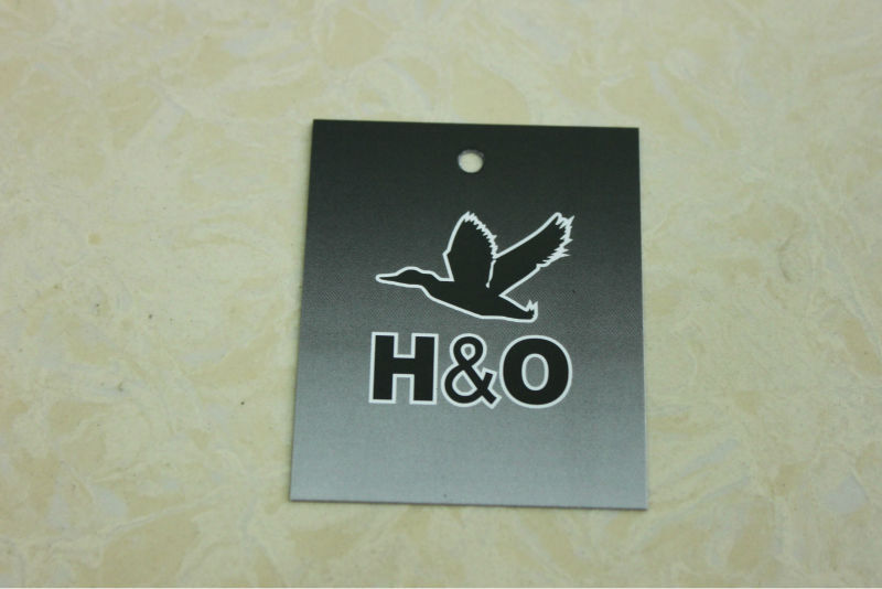 transfer screen printng paper hang tag,special paper tag