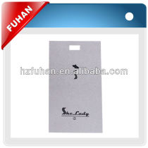 exquisite&delicate paper hanging tags with string for men's apparel