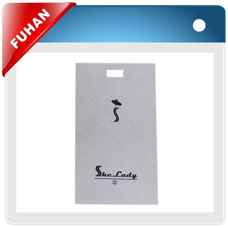 exquisite&delicate paper hanging tags with string for men's apparel