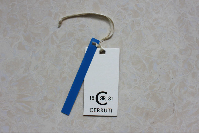 A series of recycled paper hangtags
