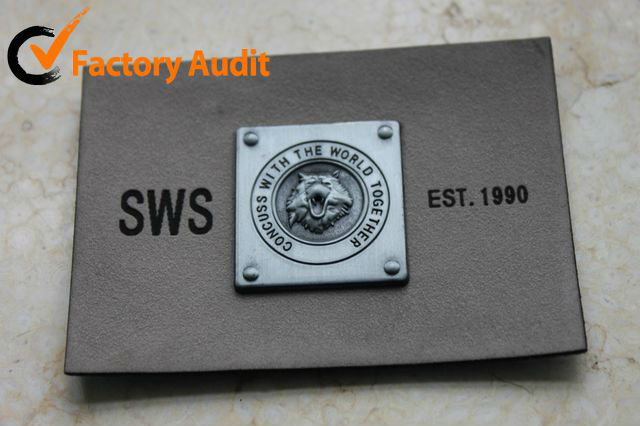 2014 Best Quality label embossing