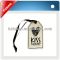 Directly factory casual garment hangtag with fabric