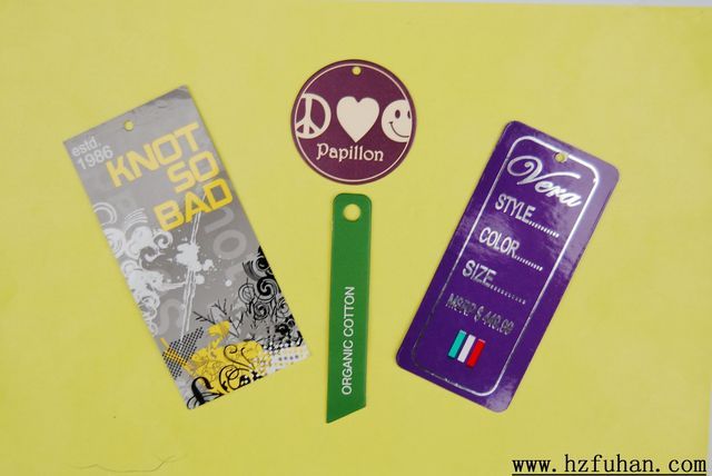 Newest design directly factory hangtag for clothing