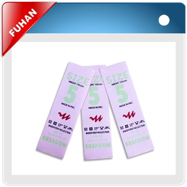 Fashionable hang tags for socks