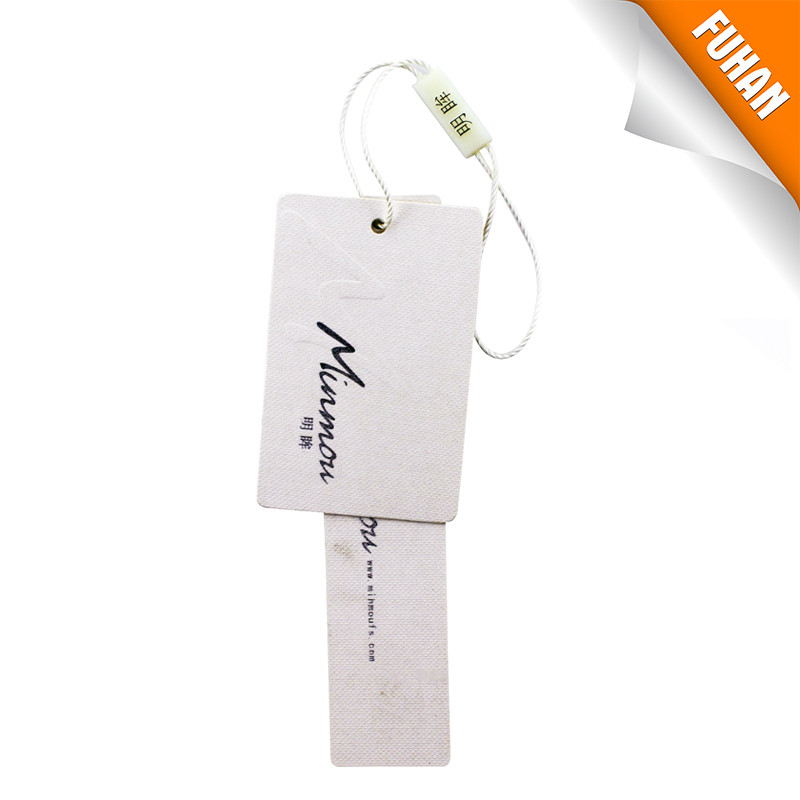 Circular garment paper tags with LOGO printing