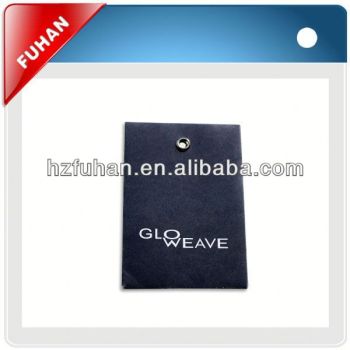 Newest design directly factory custom denim hangtags for jeans