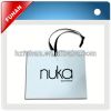Newest design directly factory paper hangtags& paper swing tags for garment