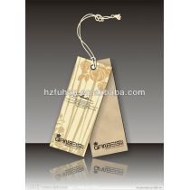 Newest design directly factory hangtags & cards
