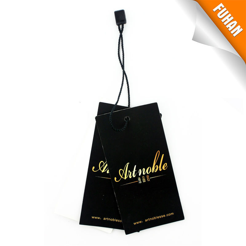 Personalized garment hang tags for clothing