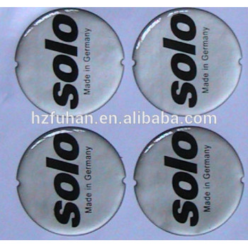 Newest design directly factory sticker hangtags for clothing