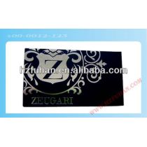 Newest design directly factory hangtags jeans label