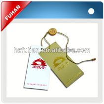 Newest design directly factory model hangtag