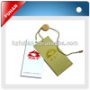 Newest design directly factory hangtags & labels