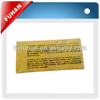 Direct Manufacturer washing leather label for clothing