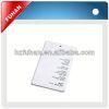 Newest design directly factory adhesive hangtags label
