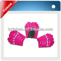 2013 Newest design directly factory silk screen hangtag printing