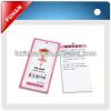 Directly factory customed luggage hangtags