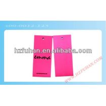2013 Newest design directly factory thickness garment hangtags