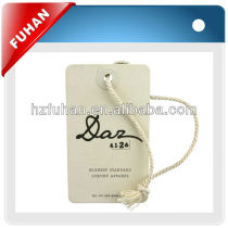 Newest design directly factory swing tag design and printing
