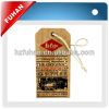 2013 Newest design directly factory recycled paper hangtag