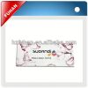 2013 all kinds of directly factory printed garment paper hangtag