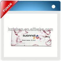 2013 all kinds of directly factory printed garment paper hangtag
