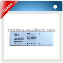 2013 all kinds of directly factory garment hangtags in china made