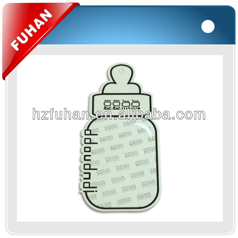 New Arrival ribbon hang tag for lowest price