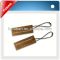 100% hangtag factory custom leather hang tag