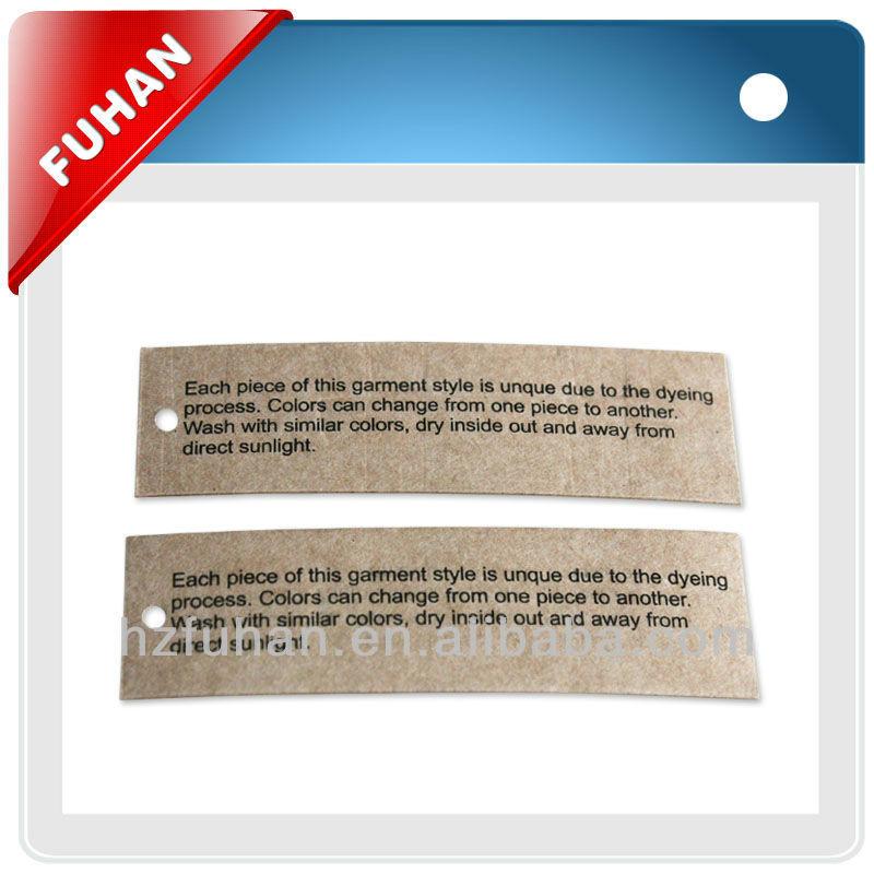 Directly factory foam hang tag for clothes industry