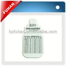 bottle swing tags for clothing