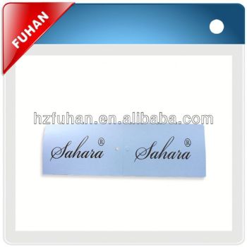 Hot sale clothing tags labels custom