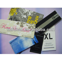 2013 Custom great quality label tags